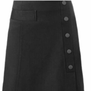 Cabi Utility Skirt. Black ponte knit. Size 16.